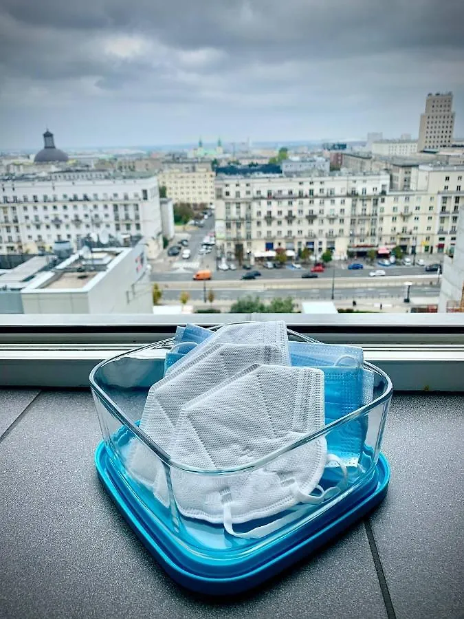White 3 Metro Wifi 85'Tv Netflix Disney+ Hbo Warsaw Apartment